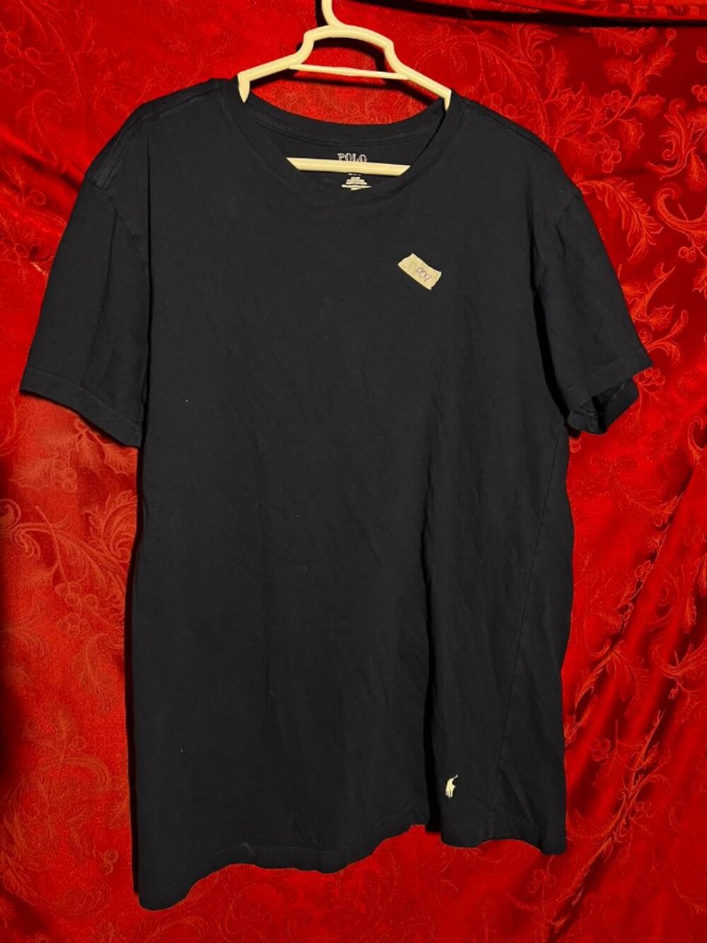 Polo Ralph Lauren Mens Black Short Sleeve T-Shirt Size L